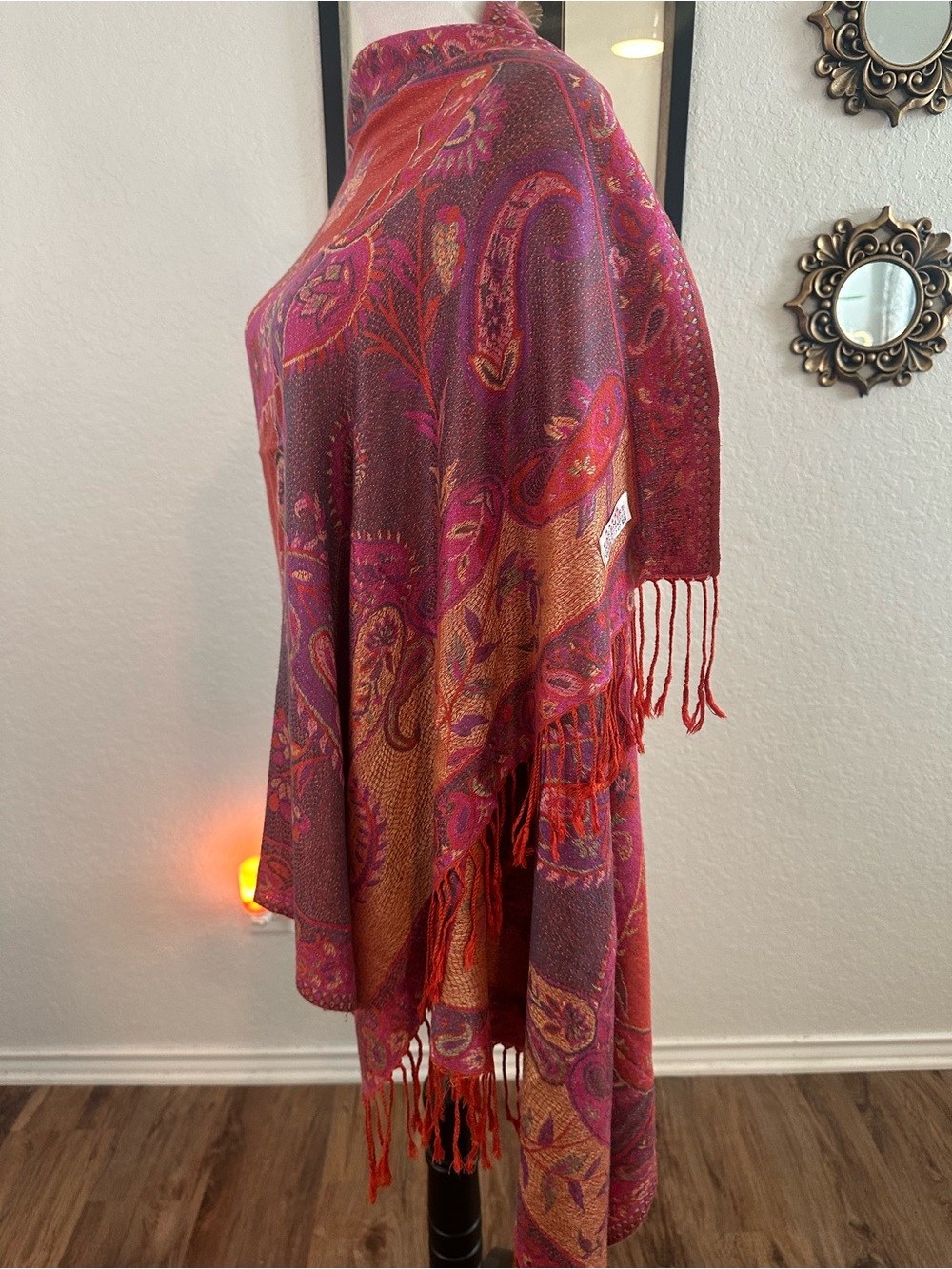 Pink & Paisley 100% Cashmere Scarf ✨💖✨